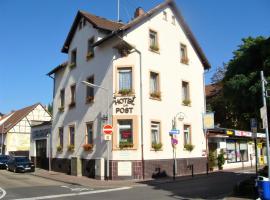 Фотографія готелю: Hotel zur Post Schwanheim