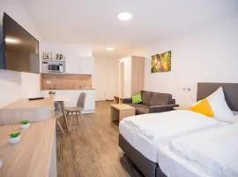 Schoko-Apartments mit Bad & Küche