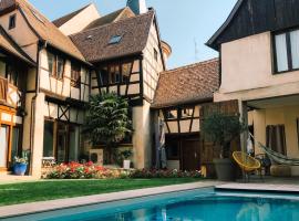 รูปภาพของโรงแรม: Maison d'hôtes La Rose d'Alsace
