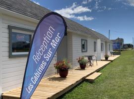 Les Cabines sur Mer, ξενοδοχείο σε Cap-des-Rosiers