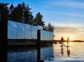 Lake Hotel Lehmonkärki - Haasi Mirror Houses