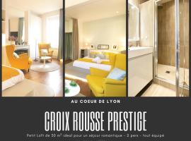 ホテル写真: Croix Rousse Prestige - Lyon Centre - Majord'Home