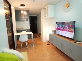 호텔 사진: A cozy 1 br Scandinavian inspired condo unit near the beach