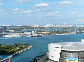 Hotel Photo: Enjoy the Great View! New&Stylish Condo in Miami with Pool&Gym