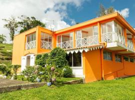 Hotel Foto: Maison de 2 chambres avec vue sur la mer jardin clos et wifi a saint joseph