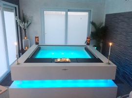 酒店照片: One bedroom house with jacuzzi enclosed garden and wifi at Tournai