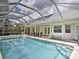 Cocoa Beach Paradise Screened Pool, Patio and Games, hotel a Merritt Island