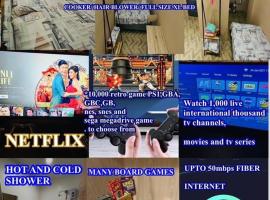 호텔 사진: JT RESIDENCES QC SANITIZE GAMES FIBER INTERNET NETFLIX THOUSAND CABLE TV