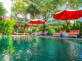 Capital O 1666 Grand Pudjawan Hotel Near Kuta Beach, hotel v Kutě