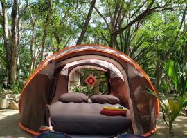 מלון צילום: CENOTE, CAMPING & MAS ALDEA MAYA TULUM