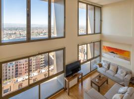 Hotel Photo: Atico Top Granada, Penthouse, 18-19th floor, City Centre, Views, Terrace, Free Parking