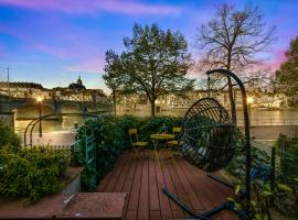 ホテル写真: Stadtwohnung am Wasser I Terrasse mit Rheinblick I NETFLIX I APPLE TV