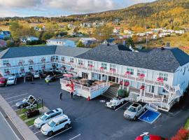 Hotel Motel Manoir de Percé、ペルセのホテル