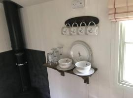 Hotel foto: Flaxlands Farm Shepherds Hut