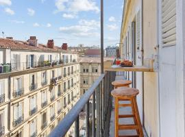 호텔 사진: Beautiful flat with balcony in downtown Marseille - Welkeys