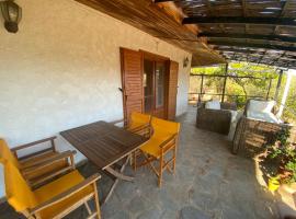 ホテル写真: Cosy Calm Cottage in olive trees with sea view