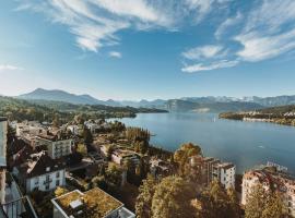 Hotel fotoğraf: Art Deco Hotel Montana Luzern