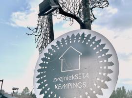 Camping Zvejnieksēta, viešbutis mieste Paviluostas