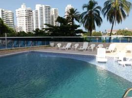 Фотография гостиницы: Hermoso apartamento frente al Mar Caribe