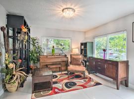 호텔 사진: Shady and Eclectic Fort Lauderdale Dwelling with Yard!