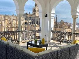 Zdjęcie hotelu: The most Exclusive apartment in Sevillaparking