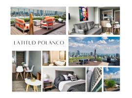 酒店照片: Beautiful 1BR Apartment w/ Stunning Views in Polanco