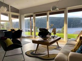 Хотел снимка: New cabin with panoramic views of the Oslo fjord!