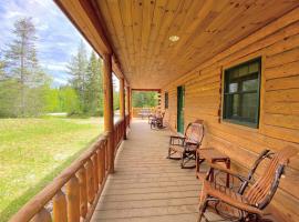 Hotel fotoğraf: NEW Log cabin in the heart of the White Mountains - close to Bretton Woods Cannon Franconia