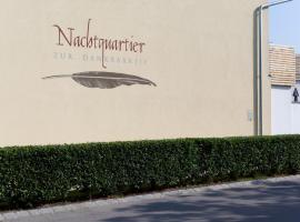 Nachtquartier Zur Dankbarkeit, hotel in Podersdorf am See