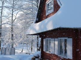 Chatky u potoka, chatička č. 1,位于Olešnice v Orlických horách的酒店