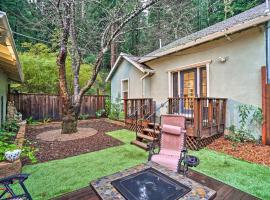 Hotel Photo: California Cottage Less Than 4 Mi to Redwood Hiking Trails