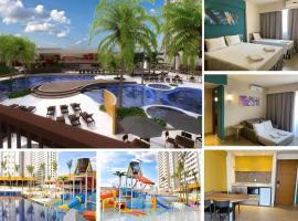 รูปภาพของโรงแรม: Apto Solar das Aguas Park Resort Olimpia - Top!