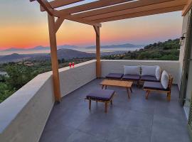 Villa Rosa - Luxury Villas with Panoramic Views, Hotel in Lagoúdi Zía