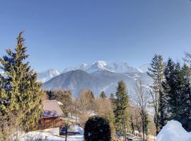 Hotel foto: Mont Alt, F2 40m2 en rdc, calme, Vue Mt Blanc