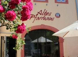 酒店照片: Altes Pfarrhaus