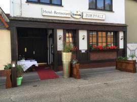 호텔 사진: Hotel und Restaurant -Gasthaus Zur Pfalz