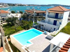 Gambaran Hotel: Portoheli Villa Downtown, Pool & Port view