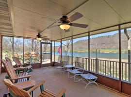 A picture of the hotel: Scenic Riverview Getaway with Screened Porch!