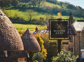 The Masons Arms, hótel í Branscombe