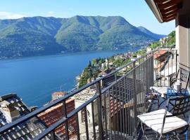 Hotel fotografie: Romantic home with beautiful view lake of Como and Villa Oleandra