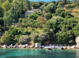 Фотографія готелю: Alonissos Luxury Villa with Jacuzzi and Beach