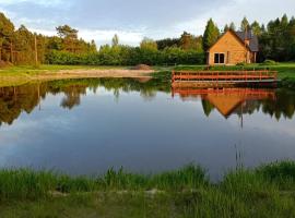 מלון צילום: Agroturystka Podlasie Dom całoroczny nad stawem