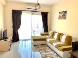 Hotel foto: Amazing Two-Bedroom Apartment in Residence Lukomorye D1 with Private Garden