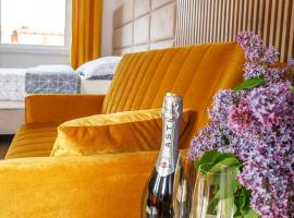 „Amber” Pokoje z widokiem na morze, hotel in Krynica Morska