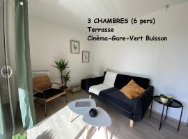 호텔 사진: Appartement tout confort - 3 chambres avec grande terrasse privée