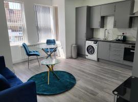 Zdjęcie hotelu: 1 Bed Flat, Fibre Broadband, New, Washer Dryer, 10 mins from city centre