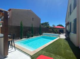 Hotel Photo: Jolie Villa climatisée piscine chauffée Perpignan