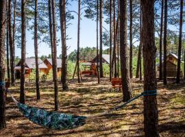 Domki Letniskowe Swornegacie - grill klimatyzacja WiFi monitoring,位于斯沃尔纳加西耶的酒店