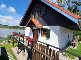 صور الفندق: Lake House Podwilczyn with sauna, beach, amazing view, forests and bikes