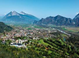 Hotel fotografie: Studio Neptun 4 im Zentrum von Bad Ragaz